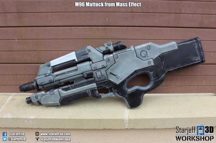 Mattock m96 mass effect fan request something order custom made just