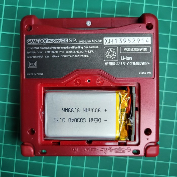 Gba sp battery life