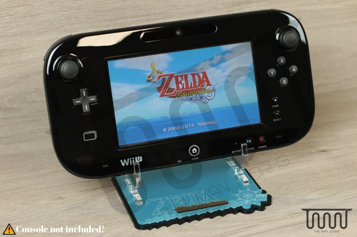 Gamepad wii zelda nintendo totally clean edition