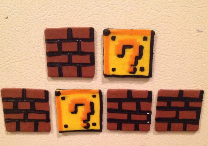 Diy mario question block