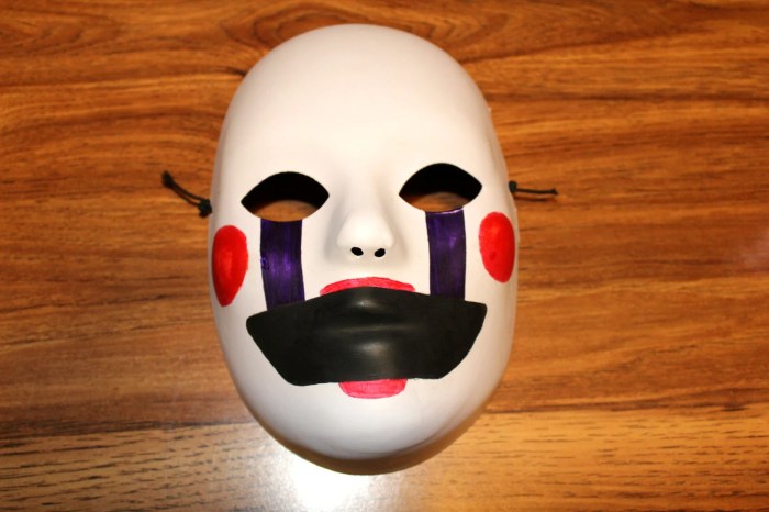 How to make fnaf mask
