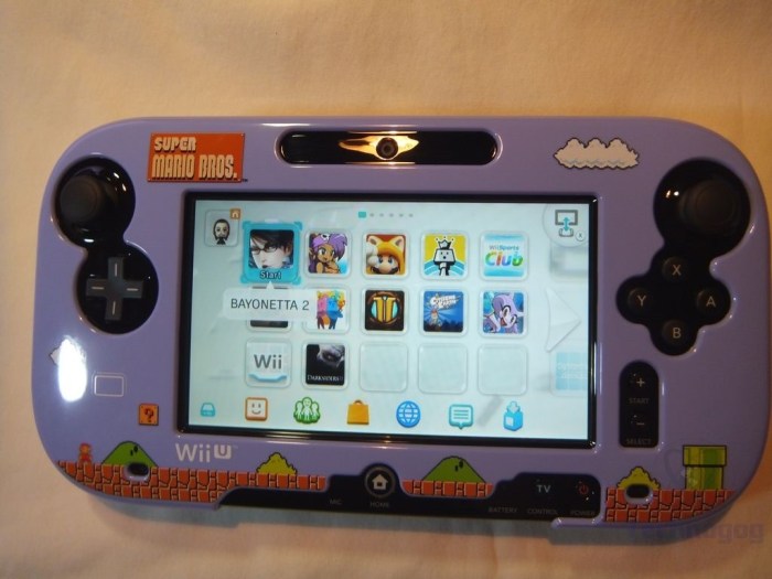 Wii u gamepad screen