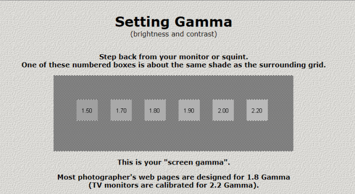 Best gamma setting for tv