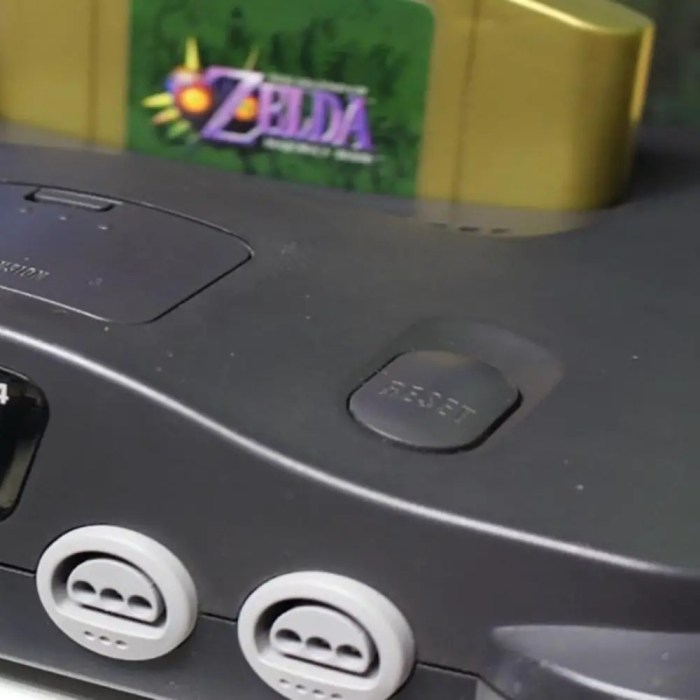 N64 reset button stuck