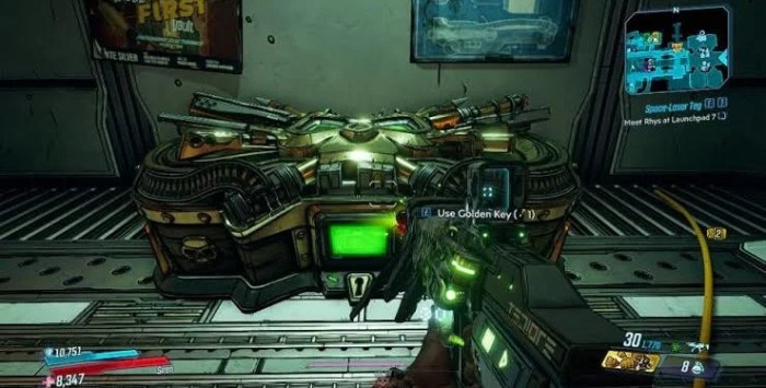 Keys in borderlands 2