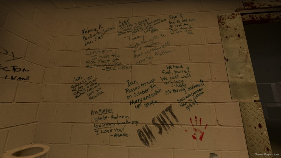 Left 4 dead graffiti