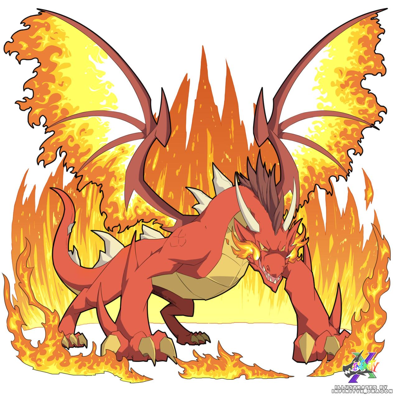 Flame dragon dragon city