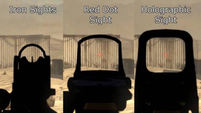 Holo sight vs red dot