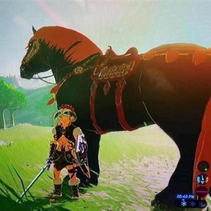 Giant horse botw quest