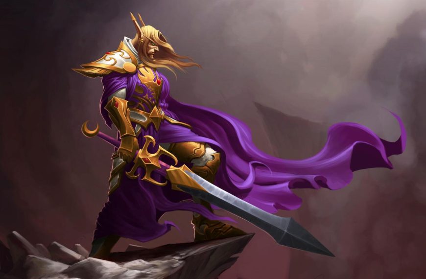 Wow blood elf paladin