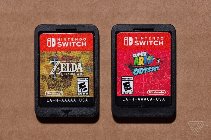 Game card for switch