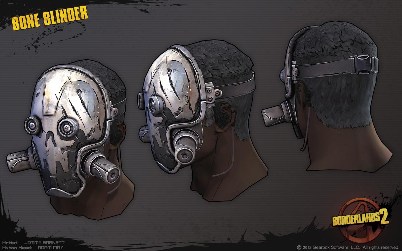 Borderlands 2 heads axton