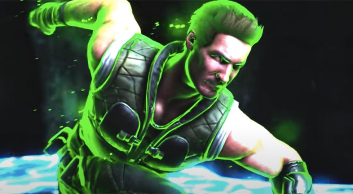 Johnny cage green power