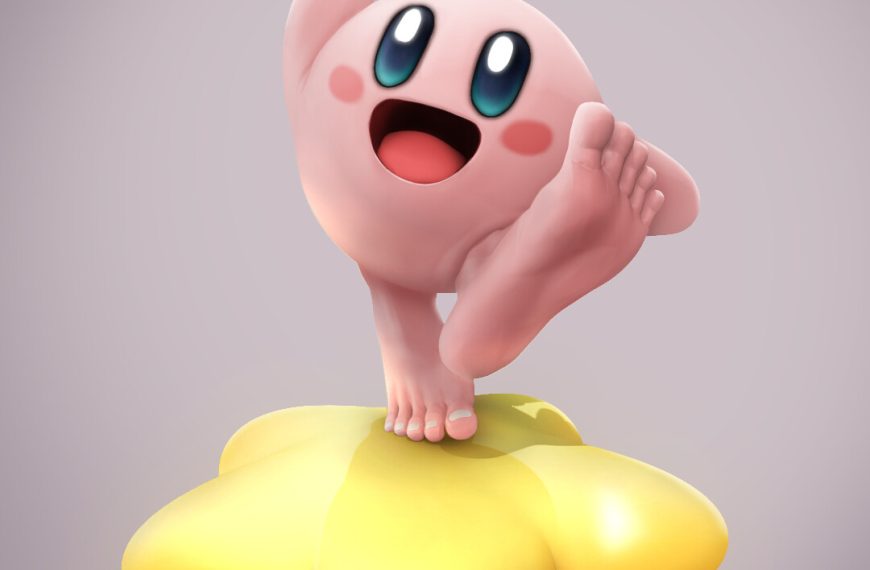 Kirby with real feet