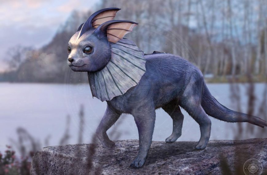 Vaporeon in real life