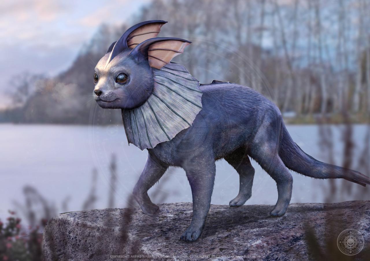 Vaporeon in real life