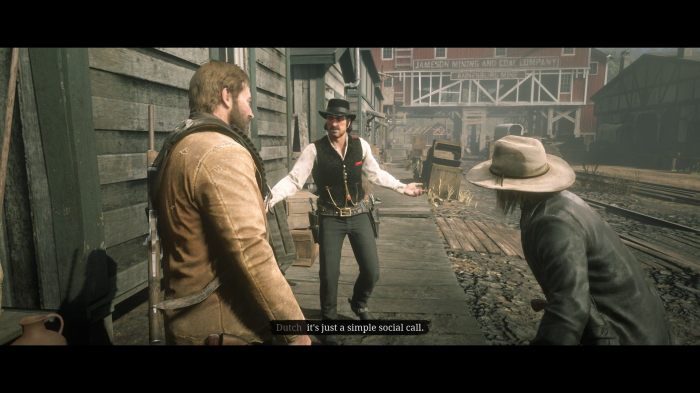 Just a social call rdr2