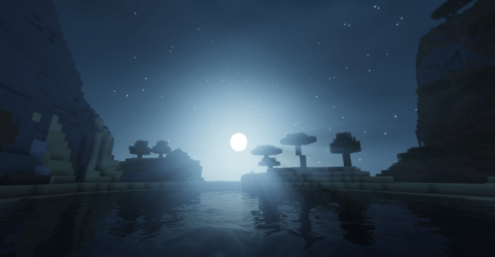 Minecraft night wallpaper comments