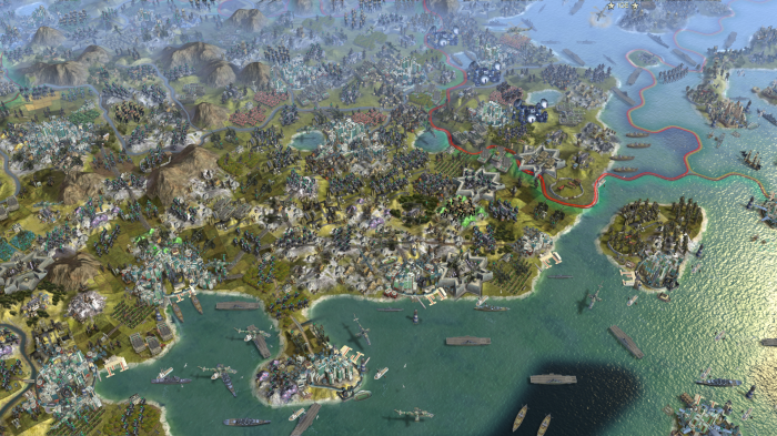 Civilization map everything real wonders city states crammed into civs between lot there