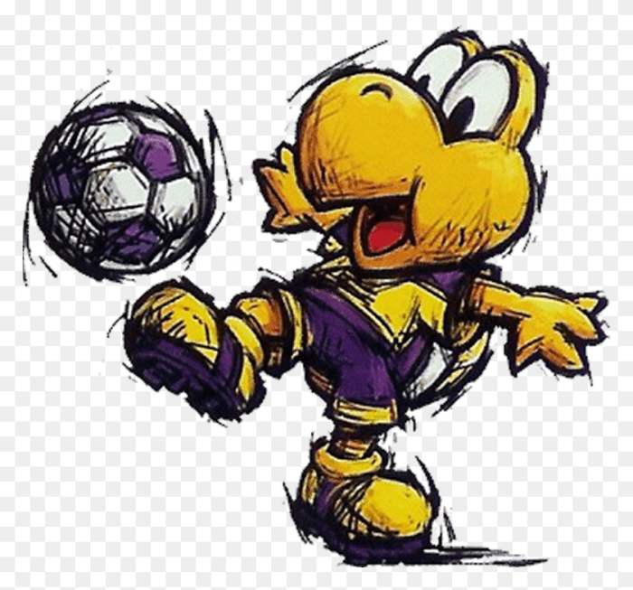 Koopa troopa with helmet