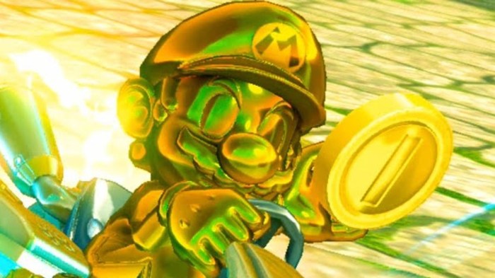 Mario kart 8 gold tires