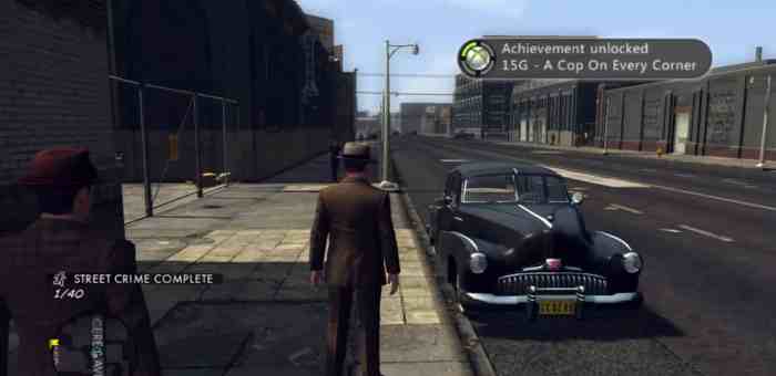 Street crimes la noire