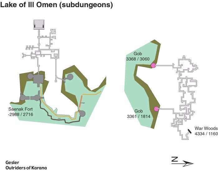 Ill omen lake map tunnels goblin wiki atlas eq project1999 return key location