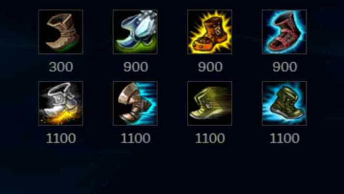 League of legends boots