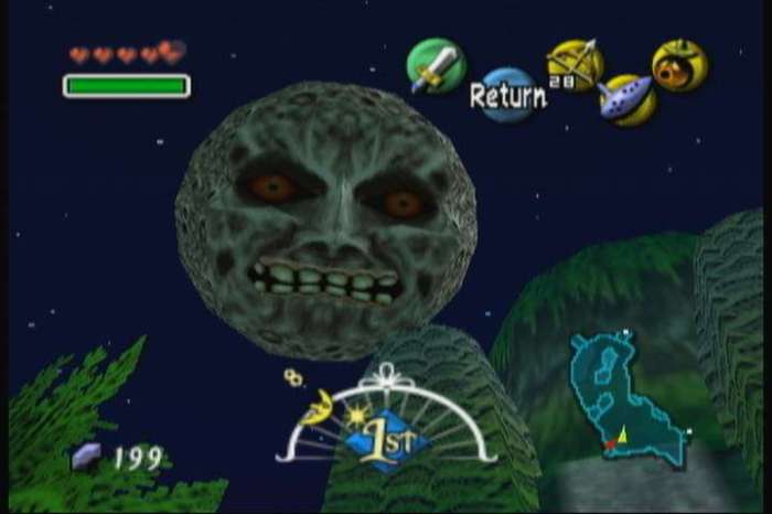 How long is majora's mask