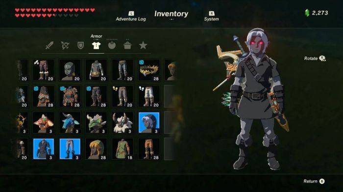 What to sell in botw