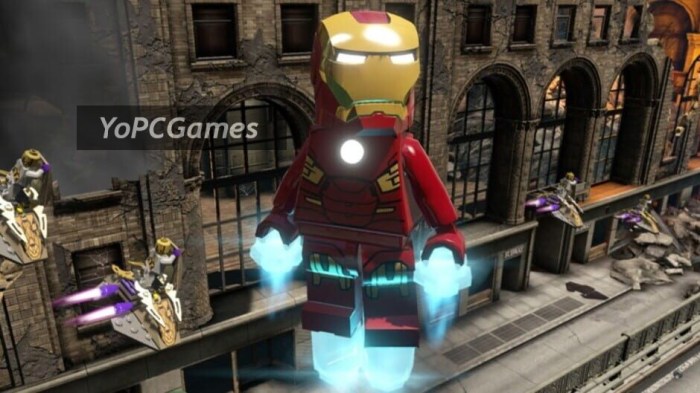 Heroes lego marvel super game