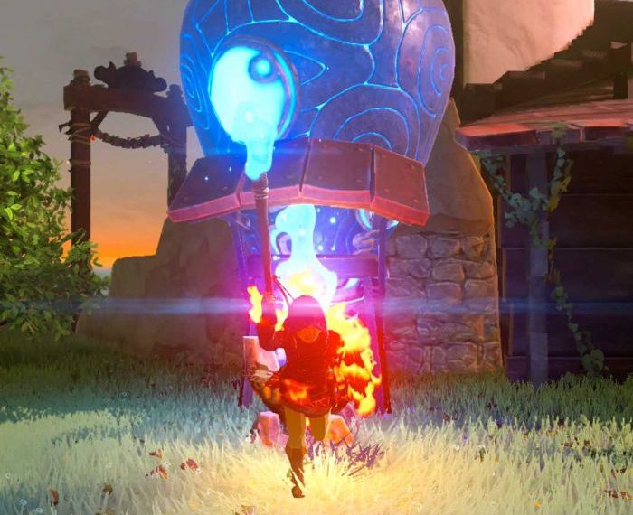 Botw blue flame lanterns