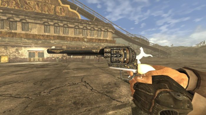 Lucky revolver new vegas