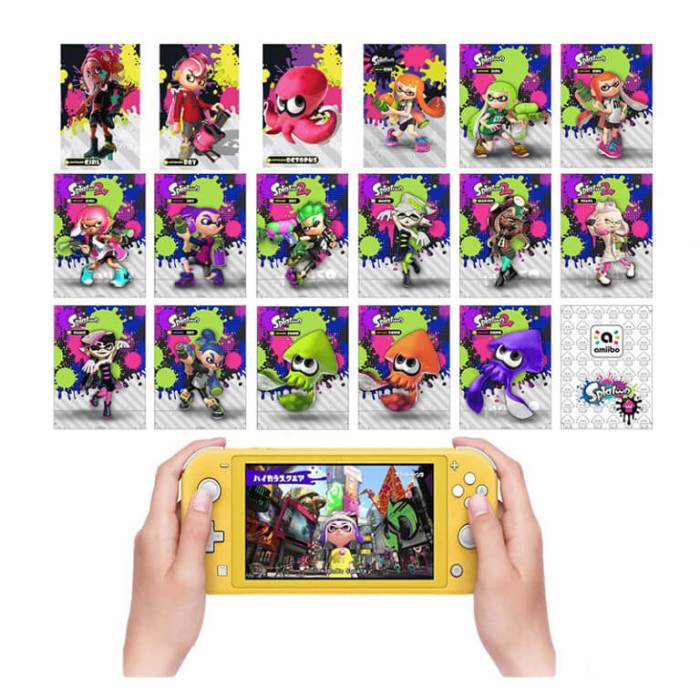 Splatoon 3 amiibo cards