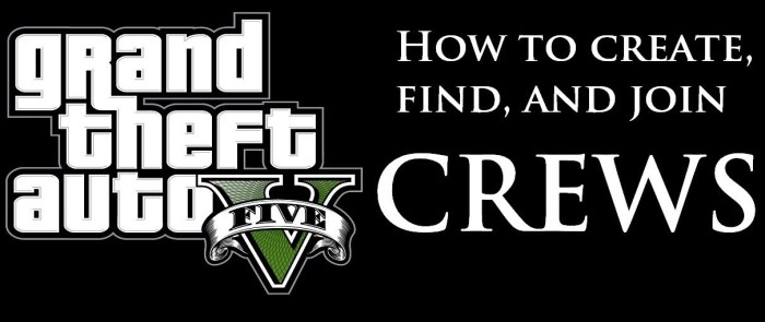 Create a crew in gta 5