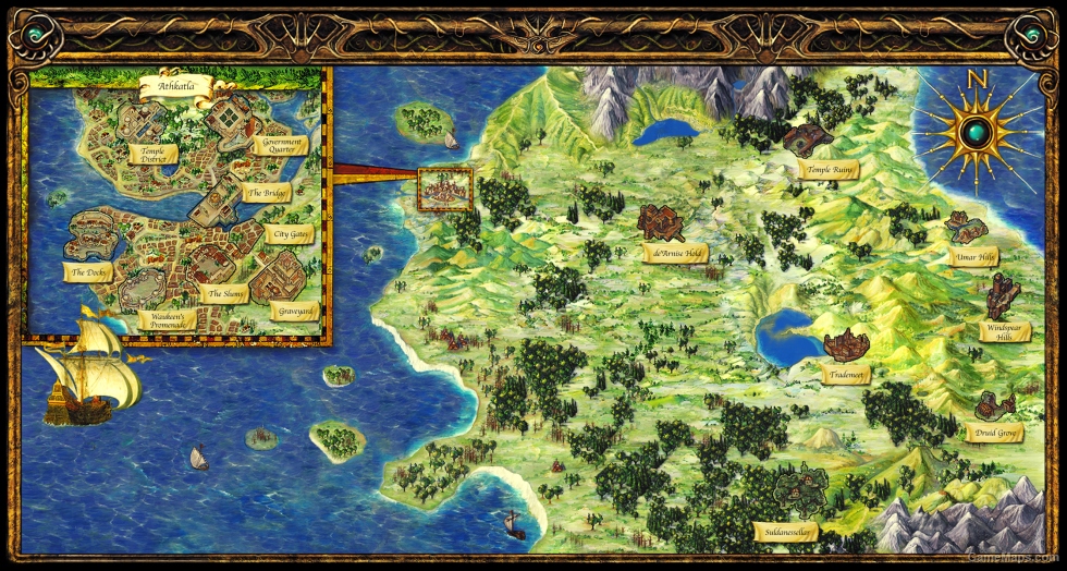Baldur's gate 2 maps