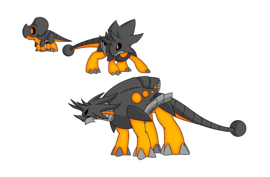 Fan made starter pokemon