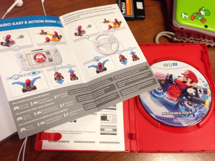 Manual on mario kart wii