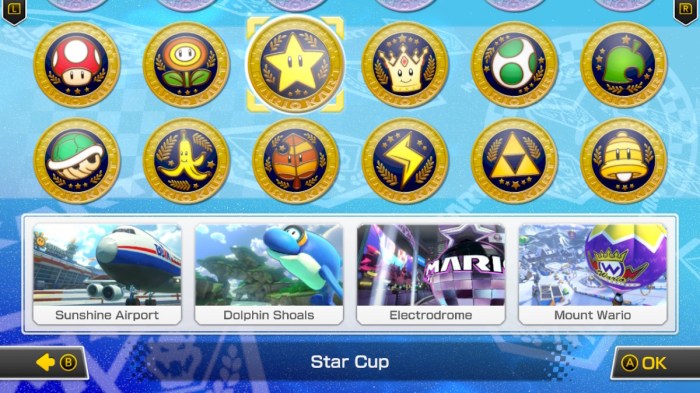 Mario kart wii star cup