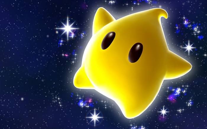 Mario galaxy star super