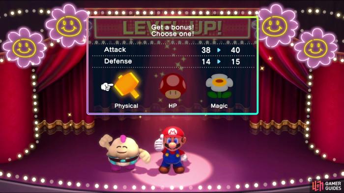 Mario rpg bonus stats