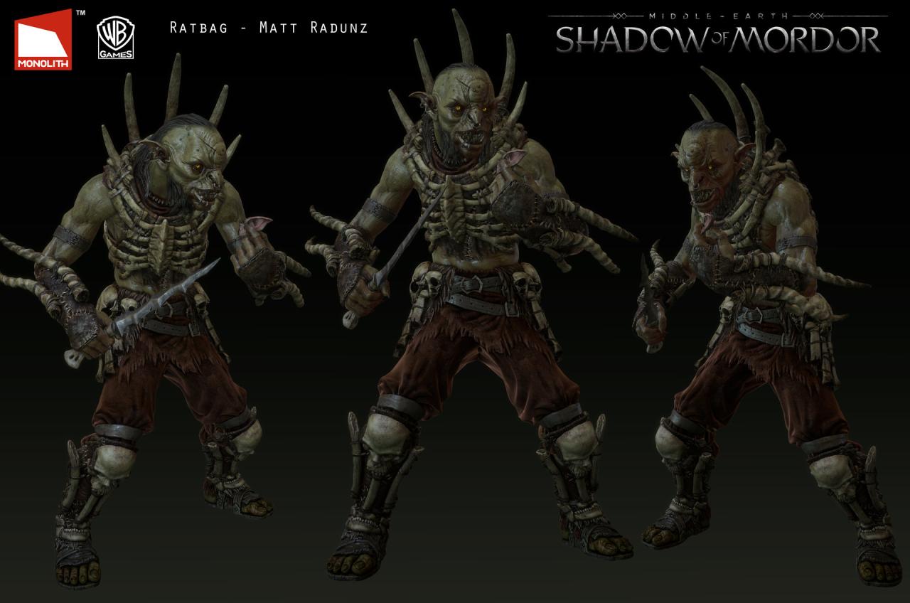 Caragor shadow of mordor