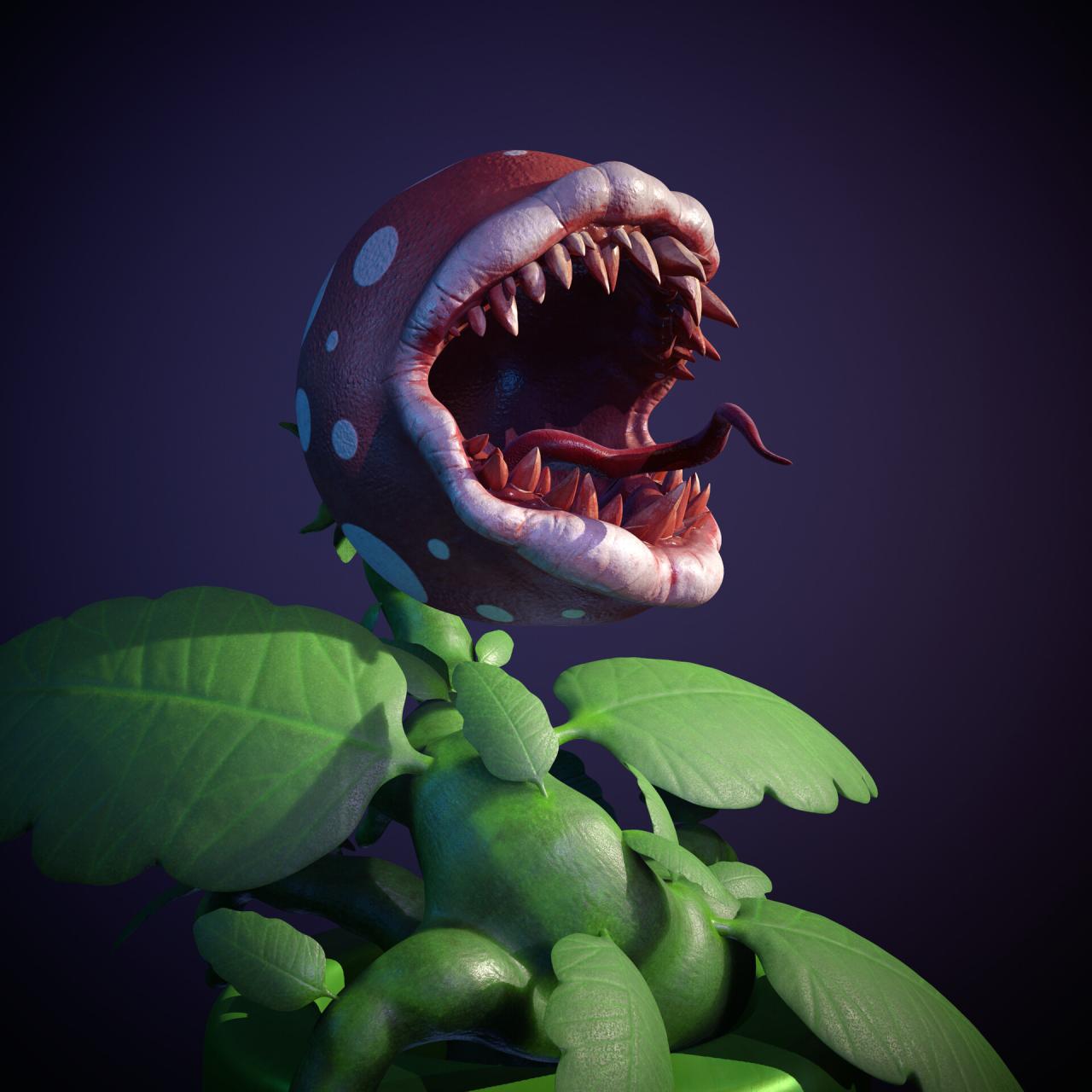 Mario venus fly trap