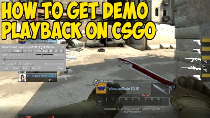 Cs go watch demo controls