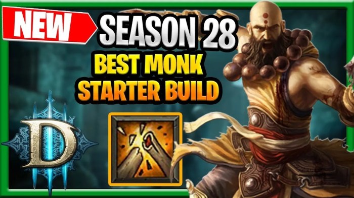 Best monk build season 28