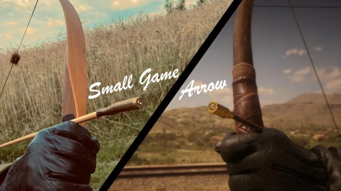 Rdr2 small game arrows