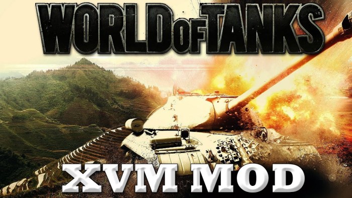 World of tanks xvm mod