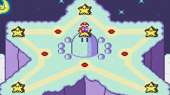 Mario world star road