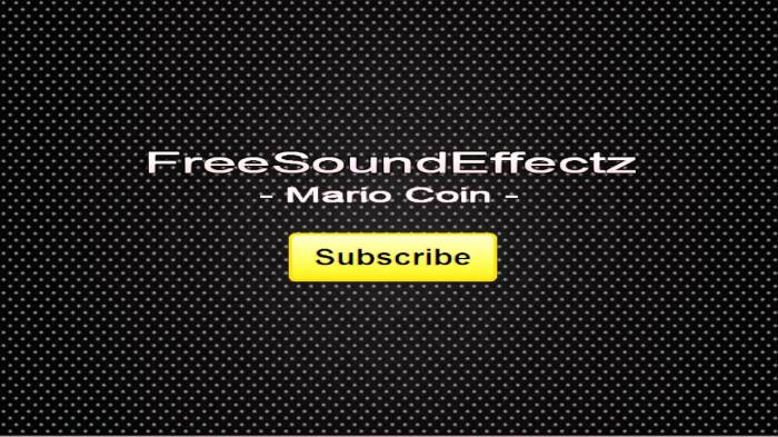 Mario coin sound effect