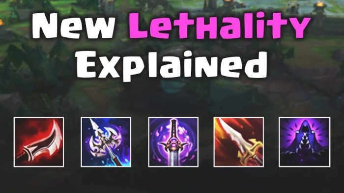 Lol what is lethality
